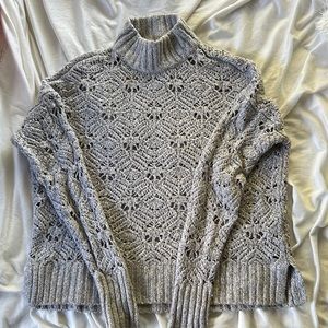 American Eagle Outfitters gray sweater
